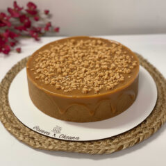 Romige Cheesecake met karamel